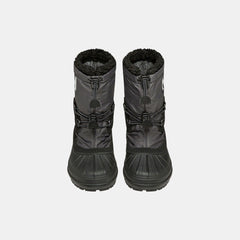 Kids' and Juniors' Varanger Insulated Boots - 990 BLACK / LIGHT CYAN