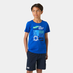 Junior’s Ocean Race T-shirt - 543 COBALT 20