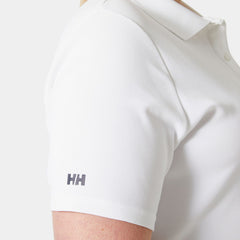 Women's Crew Technical Polo - 001 WHITE