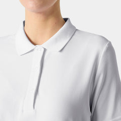 Women's Crew Technical Polo - 001 WHITE