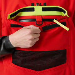 Unisex Ægir Ocean Smock Top - 222 ALERT RED