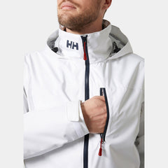 Men's Crew Hooded Sailing Jacket 2.0 - 001 WHITE