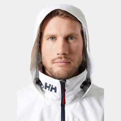 Men's Crew Hooded Sailing Jacket 2.0 - 001 WHITE