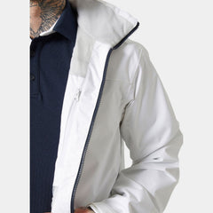 Men's Crew Hooded Sailing Jacket 2.0 - 001 WHITE