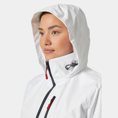 Women’s Crew Hooded Sailing Jacket 2.0 - 001 WHITE