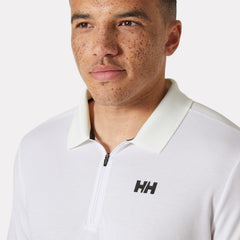 Men's HP Half-Zip Polo - 001 WHITE