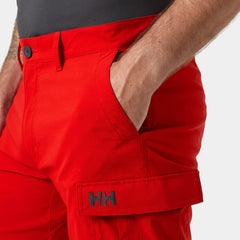 Men's HH Quick Dry Cargo Shorts 11" - 162 RED