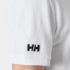 Men's Crew Polo Pique - 001 WHITE