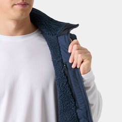 Men’s Crew Pile Vest - 597 NAVY