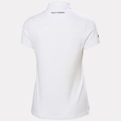Women's Crew Polo Pique - 001 WHITE