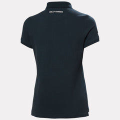 Women's Crew Polo Pique - 597 NAVY