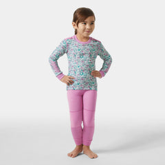 Kids' Graphic LIFA® Merino Wool Base Layer Set