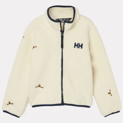 Kids’ Frosty Pile Jacket - 034 CREAM EMB