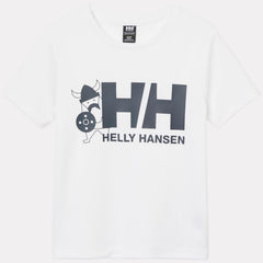 Kids' HH Tech Graphic T-Shirt - 002 WHITE