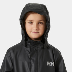 Juniors' Moss Rain Jacket - 990 BLACK