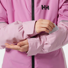 Juniors’ Jewel Resort Ski Jacket - 089 META PINK