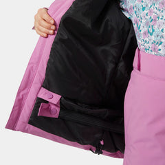 Juniors’ Jewel Resort Ski Jacket - 089 META PINK