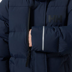 Juniors’ Adore Puffy Parka - 597 NAVY
