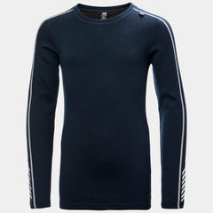 Juniors' LIFA® Merino Base Layer Crew Top - 597 NAVY