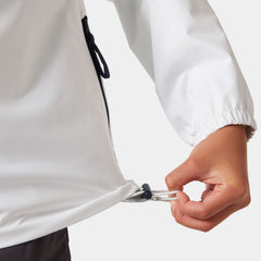Juniors’ Crew Hooded Jacket - 002 WHITE