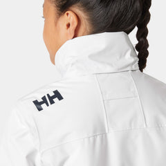 Juniors' Crew Hooded Midlayer Jacket 2.0 - 002 WHITE