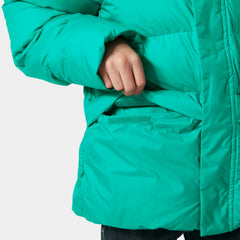 Juniors' Specter Puffy Jacket - 466 SIGNAL GREEN