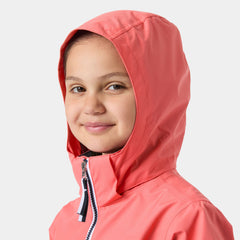 Juniors' Koster Rain Jacket - 098 SUNSET PINK