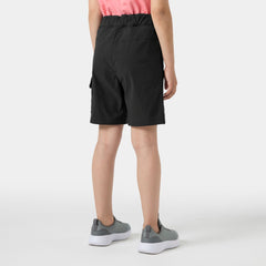 Juniors' HH Quick Dry Cargo Shorts - 980 EBONY