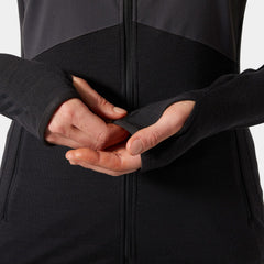 Women's LIFA® Merino Base Layer Jacket - 990 BLACK