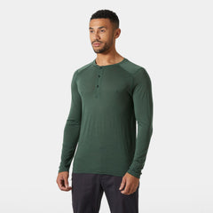 Men's HH Durawool Long Sleeve Henley