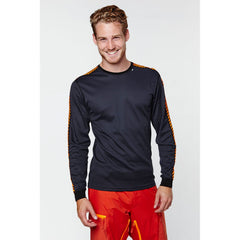 Men's HH LIFA® Stripe Long-Sleeve Crew Base Layer