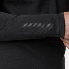 Men's LIFA® Merino Midweight Half-Zip Base Layer - 990 BLACK