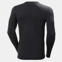 Men's LIFA® Merino Midweight Crew Base Layer - 990 BLACK