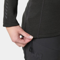 Women's LIFA® Merino Midweight Crew Base Layer - 990 BLACK