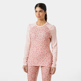 Women’s LIFA® Merino Midweight Graphic Long-Sleeve Crew Base Layer