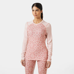 Women’s LIFA® Merino Midweight Graphic Long-Sleeve Crew Base Layer