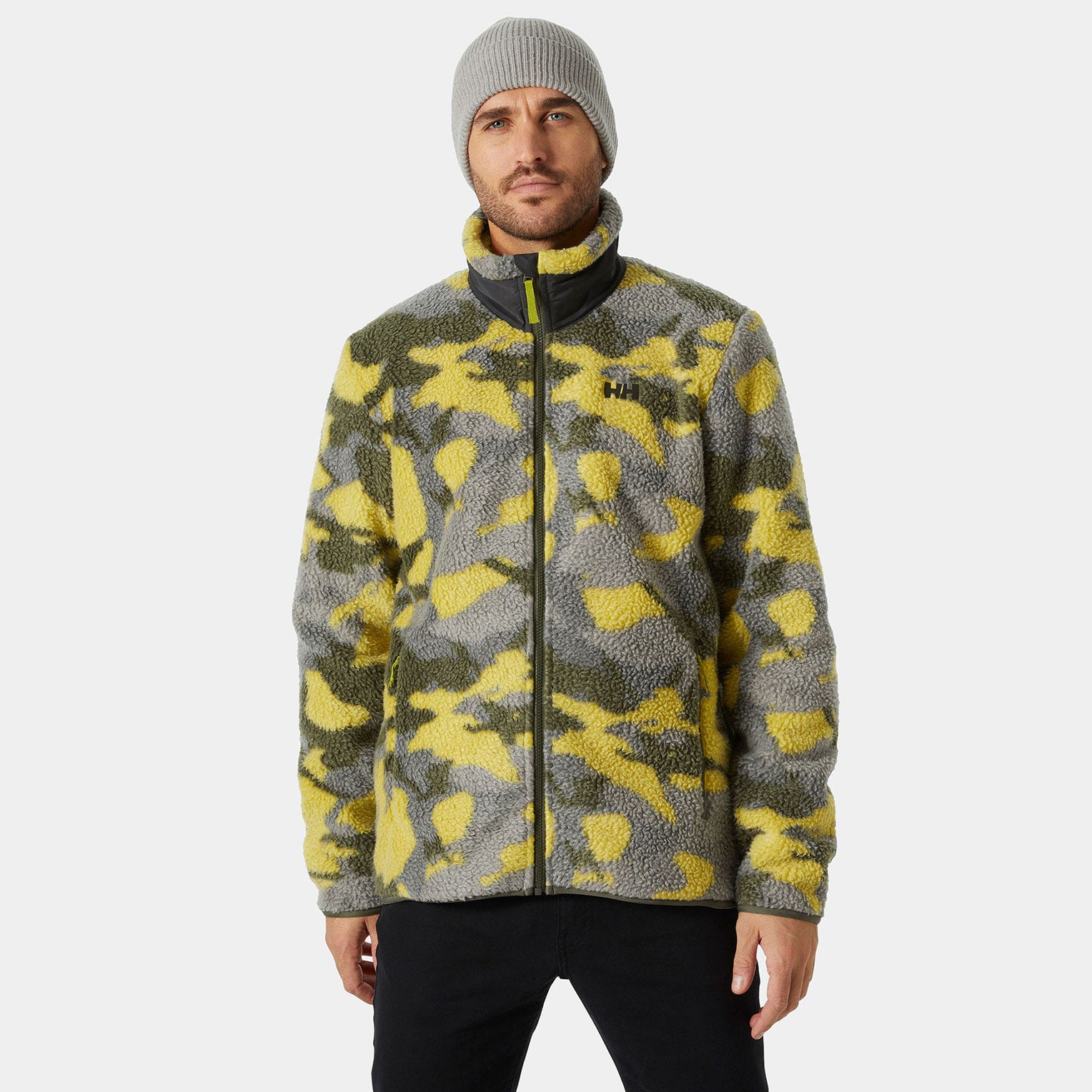 PANORAMA PRINTED PILE JACKET