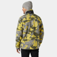 PANORAMA PRINTED PILE JACKET - 452 BRIGHT MOSS