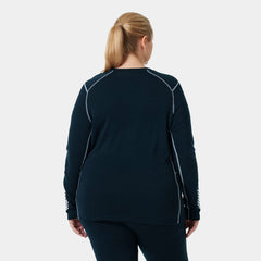 Women's LIFA® Merino Midweight Crew Plus Shirt - 597 NAVY