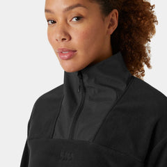 Women's Daybreaker Cropped Fleece - 990 BLACK