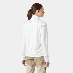 Women's HH Tech Half-Zip - 001 WHITE