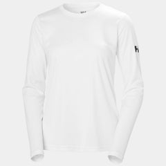 Women's HH Tech Crew Long Sleeve 2.0 - 001 WHITE