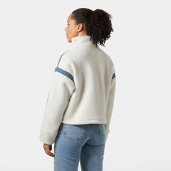 Women's Imperial Pile Zip Pullover - 047 SNOW