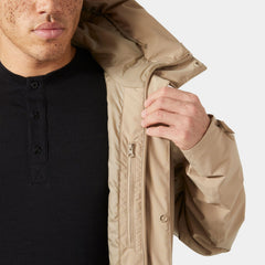 Men's Munich Insulated Raincoat - 757 PEBBLE