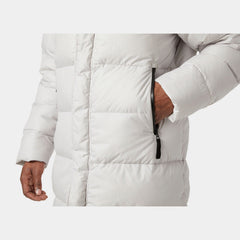 Men's Active Long Winter Parka - 823 NIMBUS CLOUD