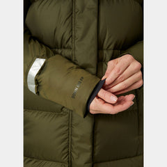 Women's Essence Long Down Coat - 431 UTILITY GREEN