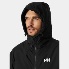 Men's Ervik Insulated Rain Jacket - 990 BLACK