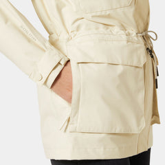Women's Escape Utility Raincoat - 034 CREAM
