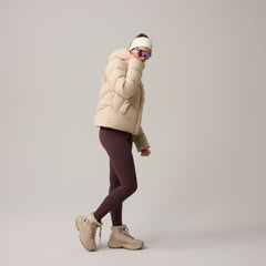 Women’s Helly Puff Down Jacket - 078 KHAKI / SAND