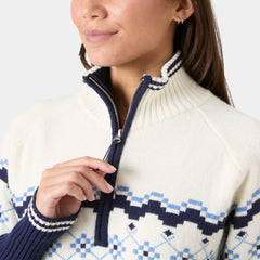 Women's Après Knit Sweater - 597 NAVY